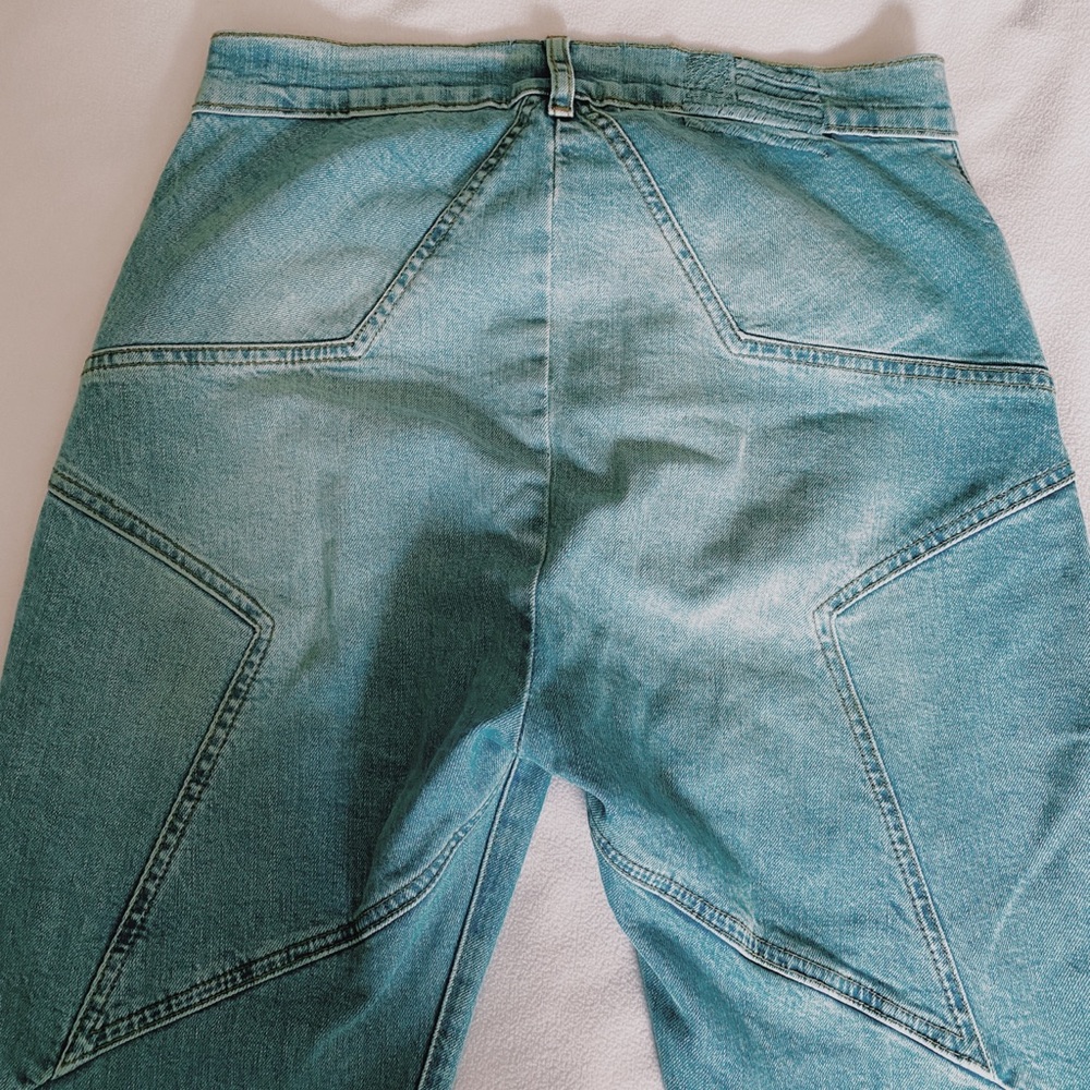 REVICE Star Jeans Straight Leg Cropped Size 29